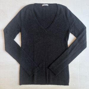 Prada Dark Gray Cashmere Sweater